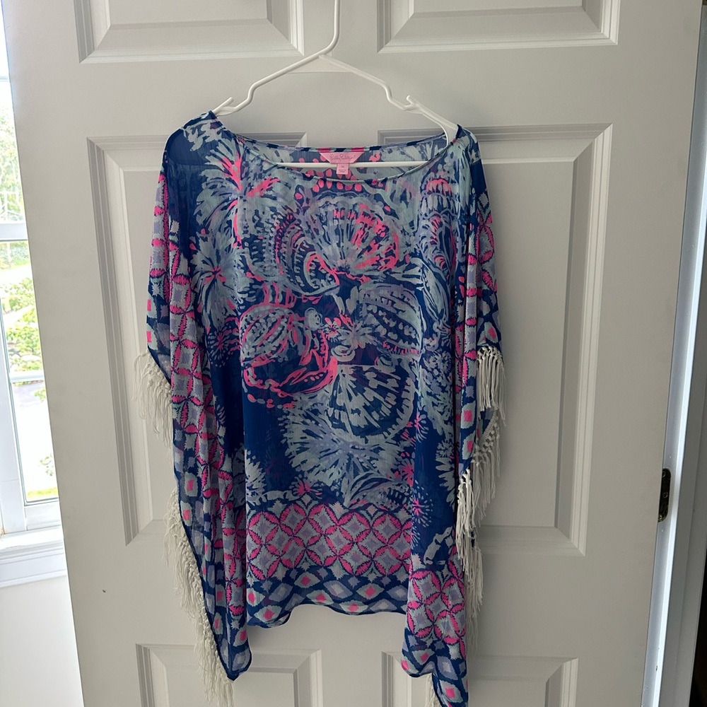 Lilly Pulitzer Poncho